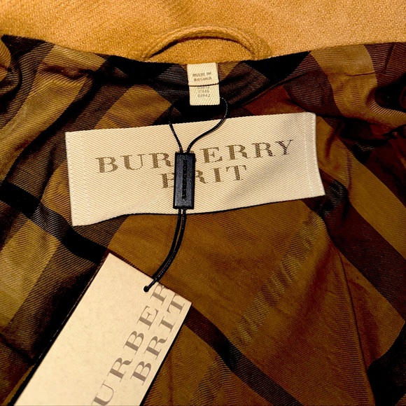 Burberry Brit Rushworth Wool Cashmere coat NWT MSRP $895 - Picture 11 of 14
